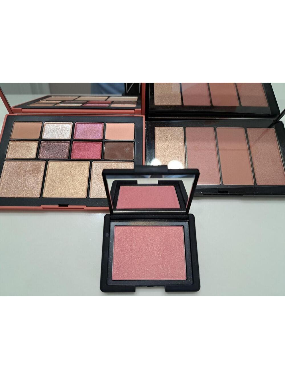 3 Lots Of NARS Eyeshadow Palette And Cheek Blusher